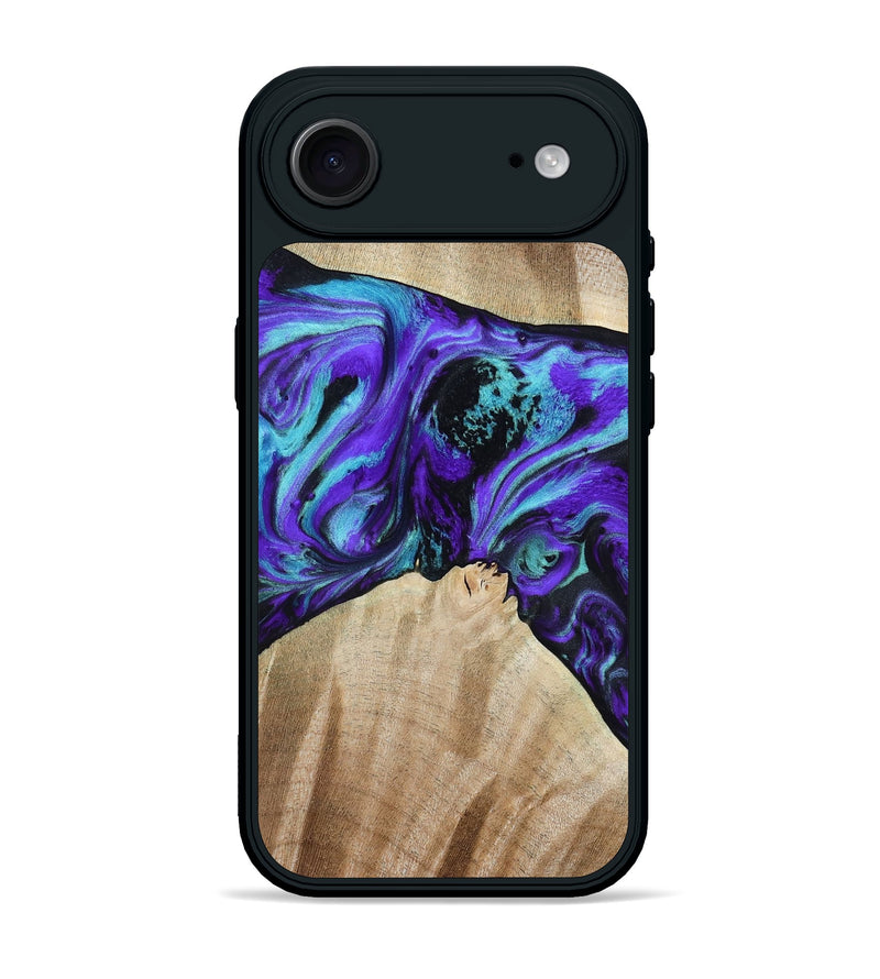 iPhone 17 Air Wood Phone Case - Blaine (Purple, 813893)