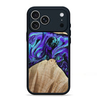 iPhone 17 Pro Max Wood Phone Case - Blaine (Purple, 813893)