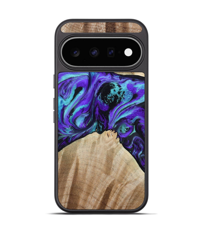 Pixel 11 Wood Phone Case - Blaine (Purple, 813893)