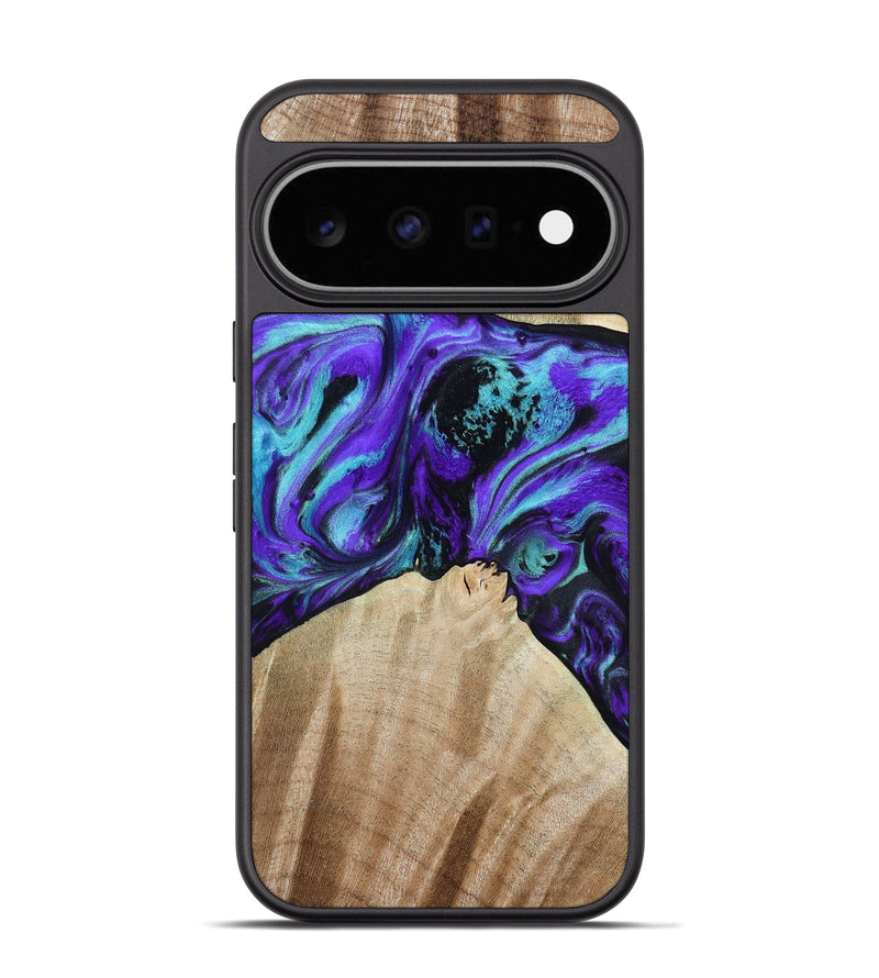 Pixel 11 Pro Wood Phone Case - Blaine (Purple, 813893)