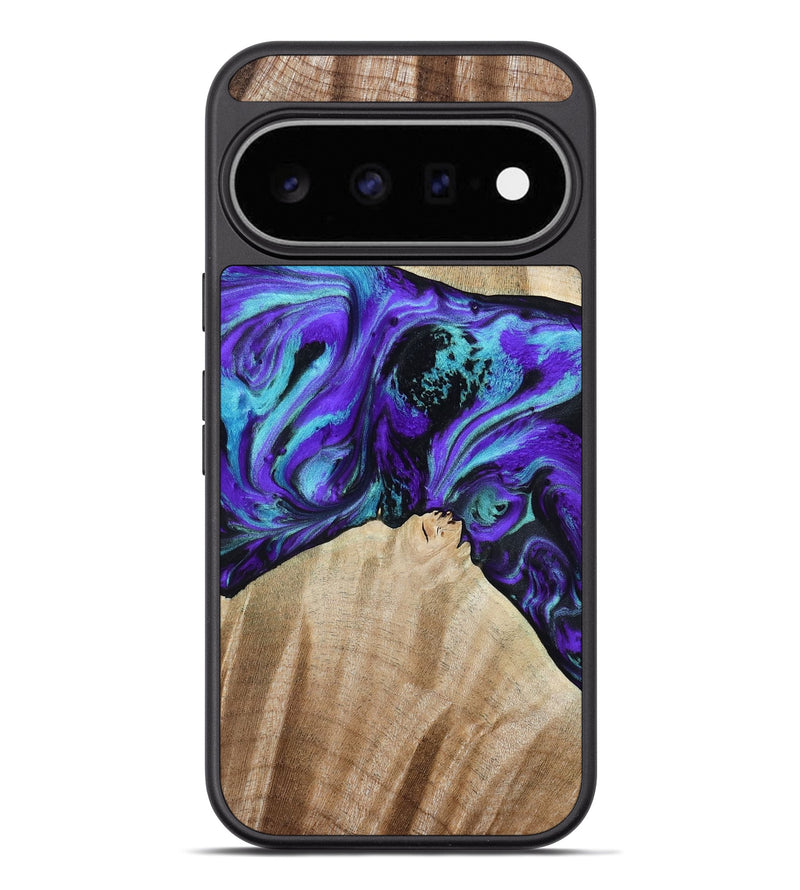 Pixel 11 Pro XL Wood Phone Case - Blaine (Purple, 813893)