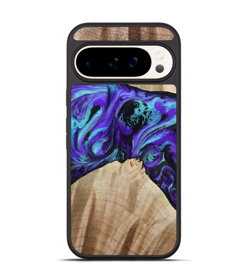 Pixel 9 Pro Wood Phone Case - Blaine (Purple, 813893)