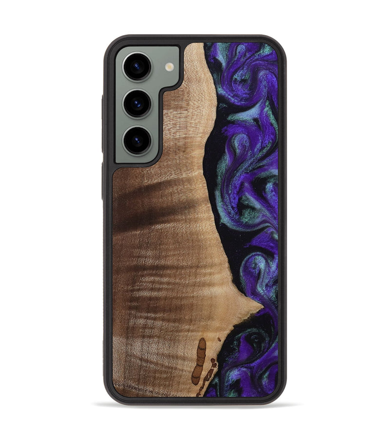 Galaxy S23 Plus Wood Phone Case - Peggy (Purple, 813894)