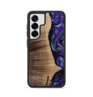 Galaxy S25 Wood Phone Case - Peggy (Purple, 813894)