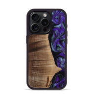 iPhone 15 Pro Wood Phone Case - Peggy (Purple, 813894)