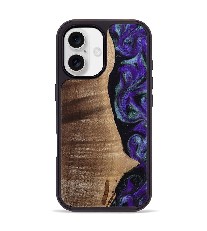 iPhone 17 Wood Phone Case - Peggy (Purple, 813894)