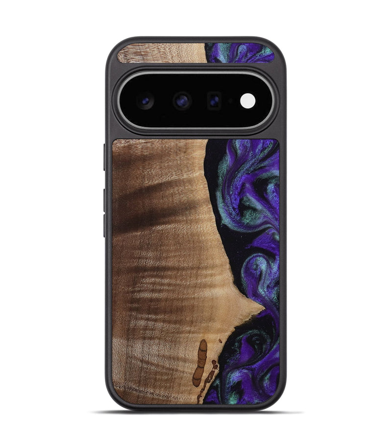 Pixel 11 Wood Phone Case - Peggy (Purple, 813894)
