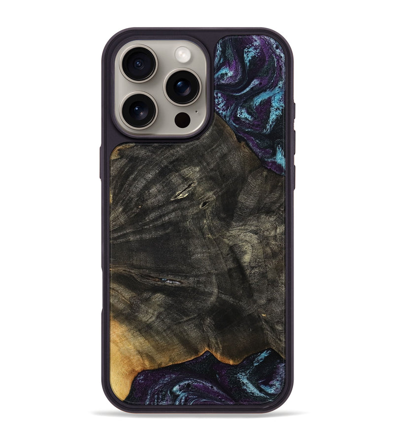 iPhone 16 Pro Max Wood Phone Case - Maeve (Purple, 813896)