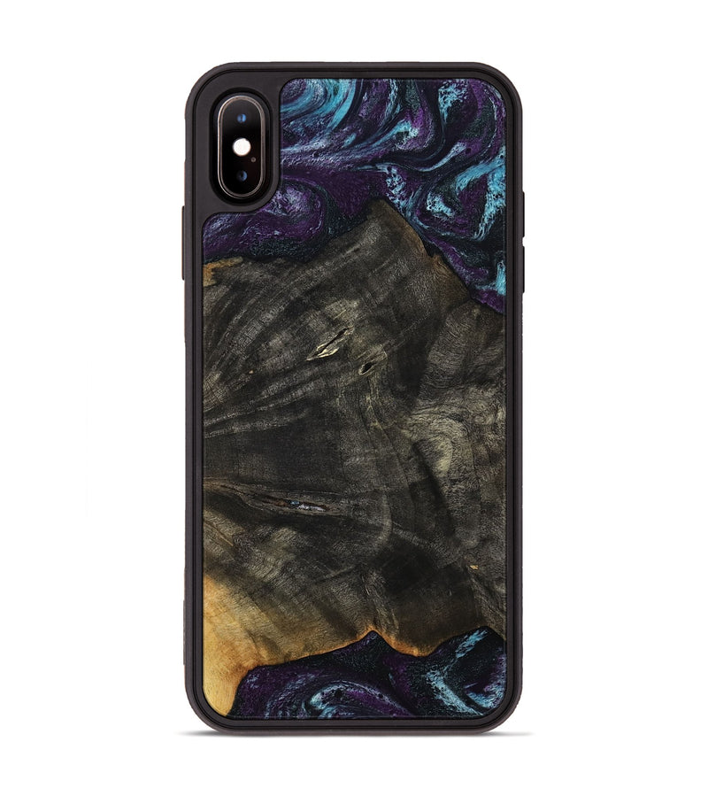 iPhone Xs Max Wood Phone Case - Maeve (Purple, 813896)
