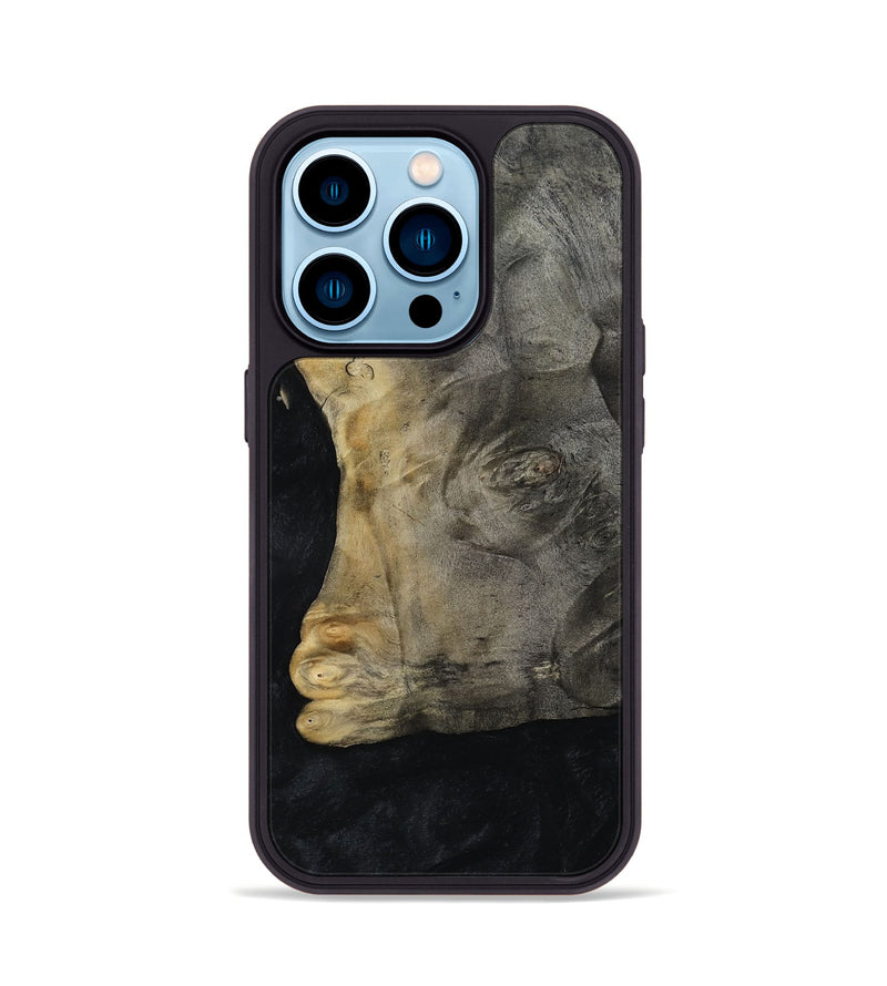 iPhone 14 Pro Wood Phone Case - Arlie (Wood Burl, 813916)