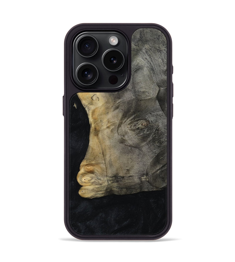 iPhone 15 Pro Wood Phone Case - Arlie (Wood Burl, 813916)