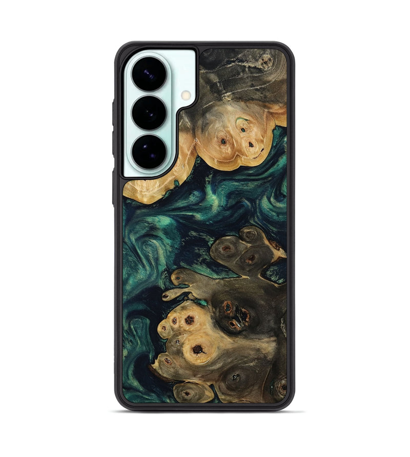 Galaxy S26 Plus Wood Phone Case - Cori (Green, 813918)