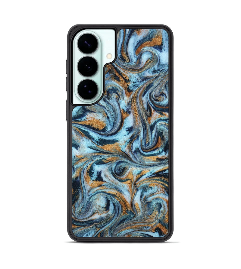 Galaxy S26 Plus ResinArt Phone Case - Marlowe (Teal & Gold, 813934)