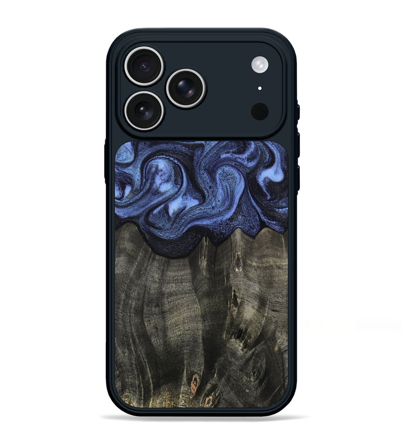iPhone 17 Pro Max Wood Phone Case - Era (Blue, 813943)