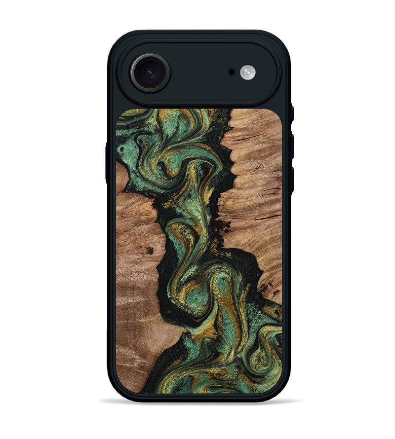 iPhone 17 Air Wood Phone Case - Sloan (Green, 813949)