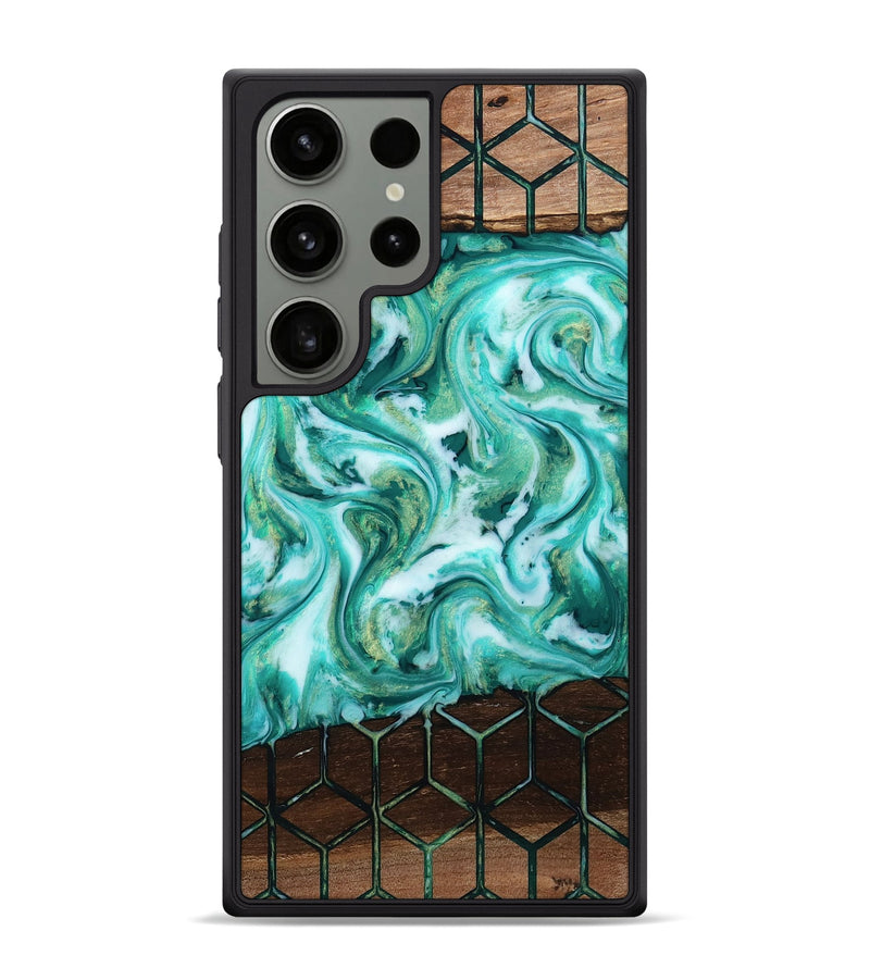 Galaxy S24 Ultra Wood Phone Case - Lenard (Pattern, 813965)