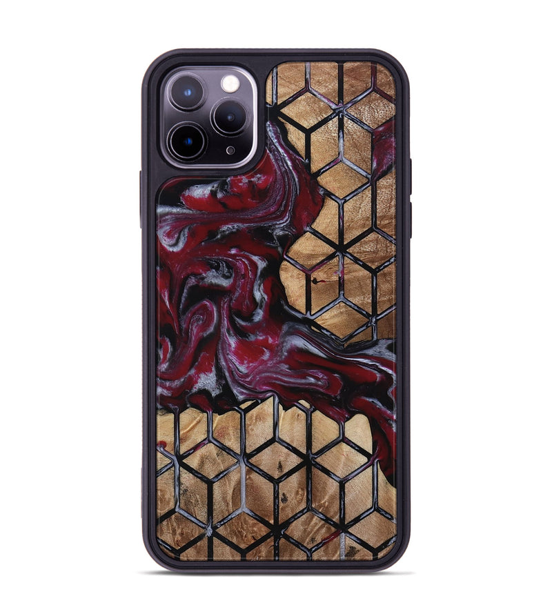 iPhone 11 Pro Max Wood Phone Case - Toni (Pattern, 813970)