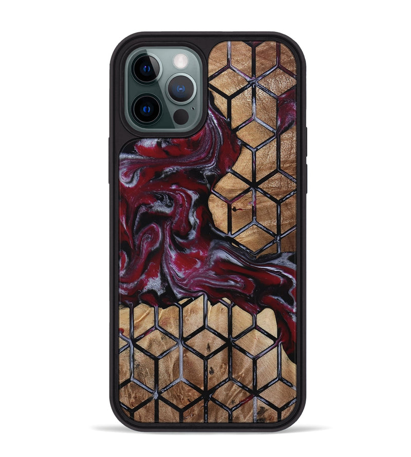 iPhone 12 Pro Max Wood Phone Case - Toni (Pattern, 813970)