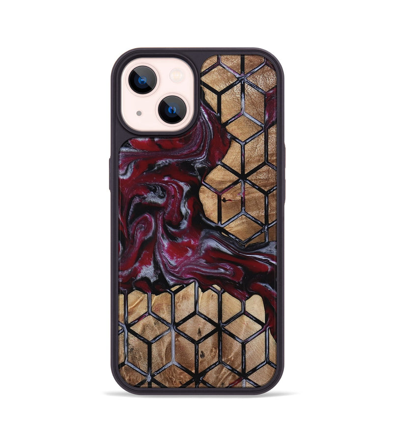 iPhone 14 Wood Phone Case - Toni (Pattern, 813970)