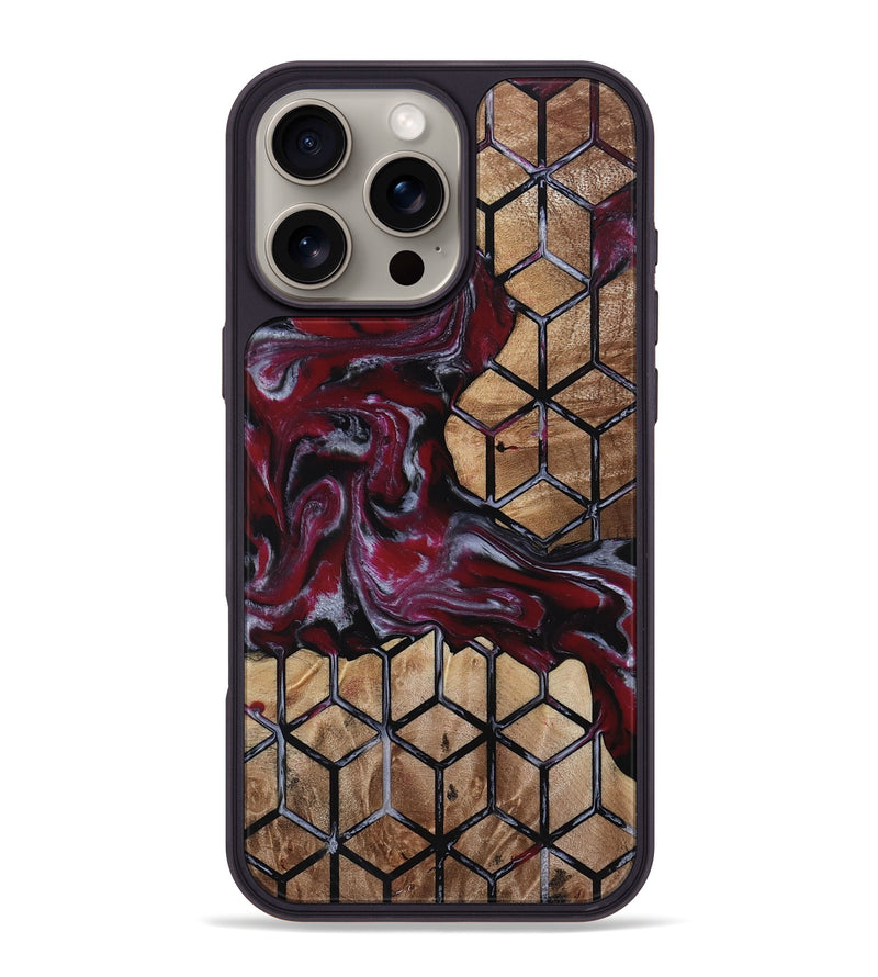 iPhone 16 Pro Max Wood Phone Case - Toni (Pattern, 813970)