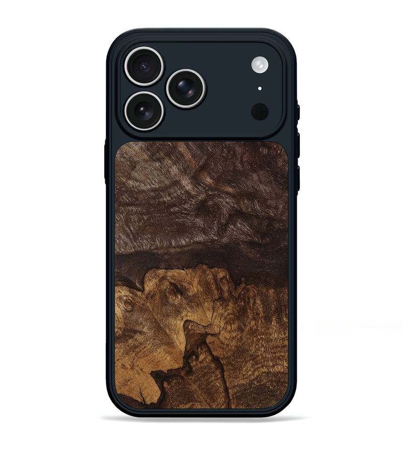 iPhone 17 Pro Max Wood Phone Case - Bernard (Wood Burl, 813980)