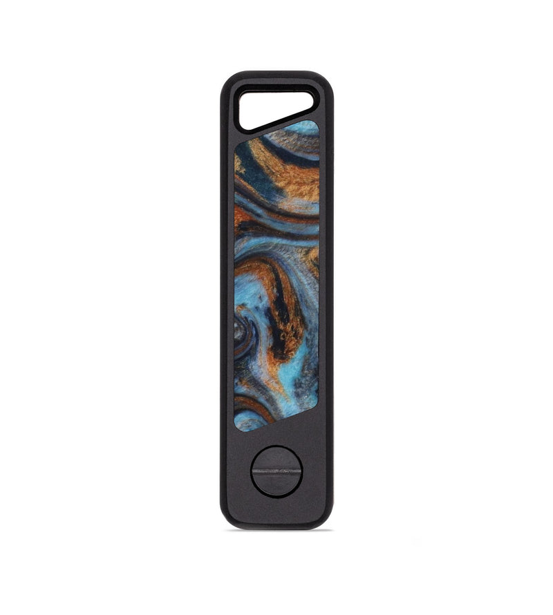 EDC ResinArt KeyHolder - Leigh (Teal & Gold, 814042)