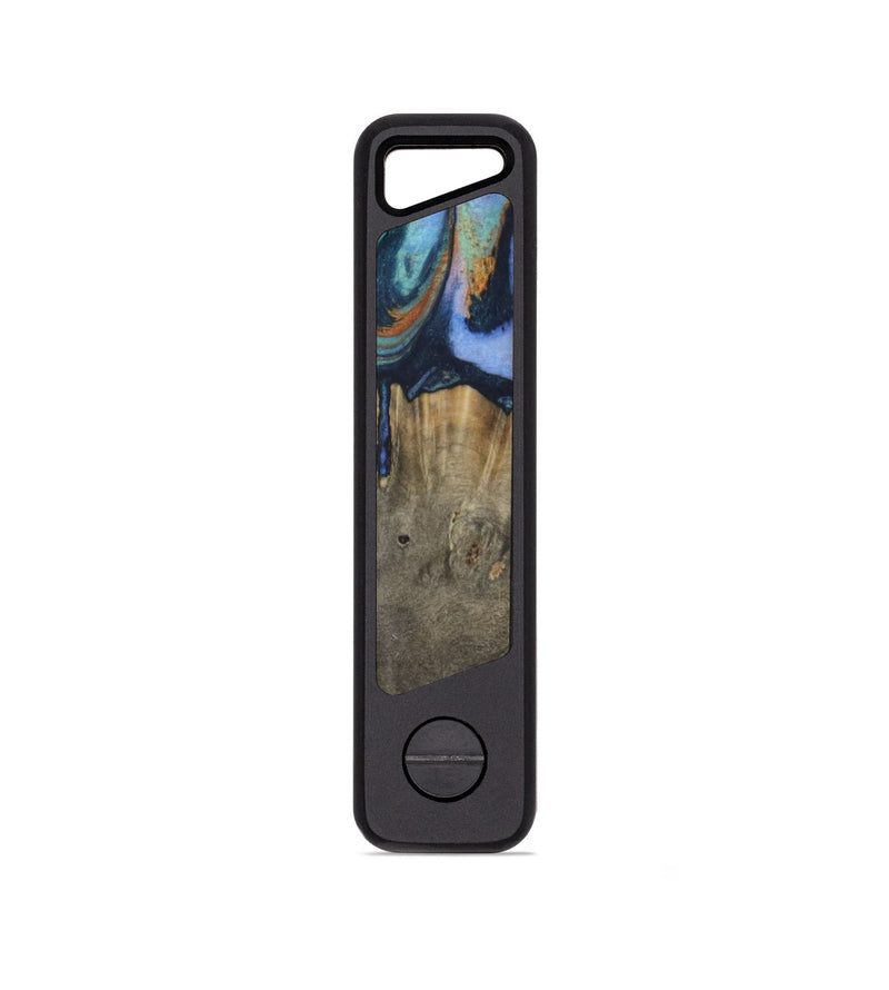 EDC Wood KeyHolder - Vera (Teal & Gold, 814097)