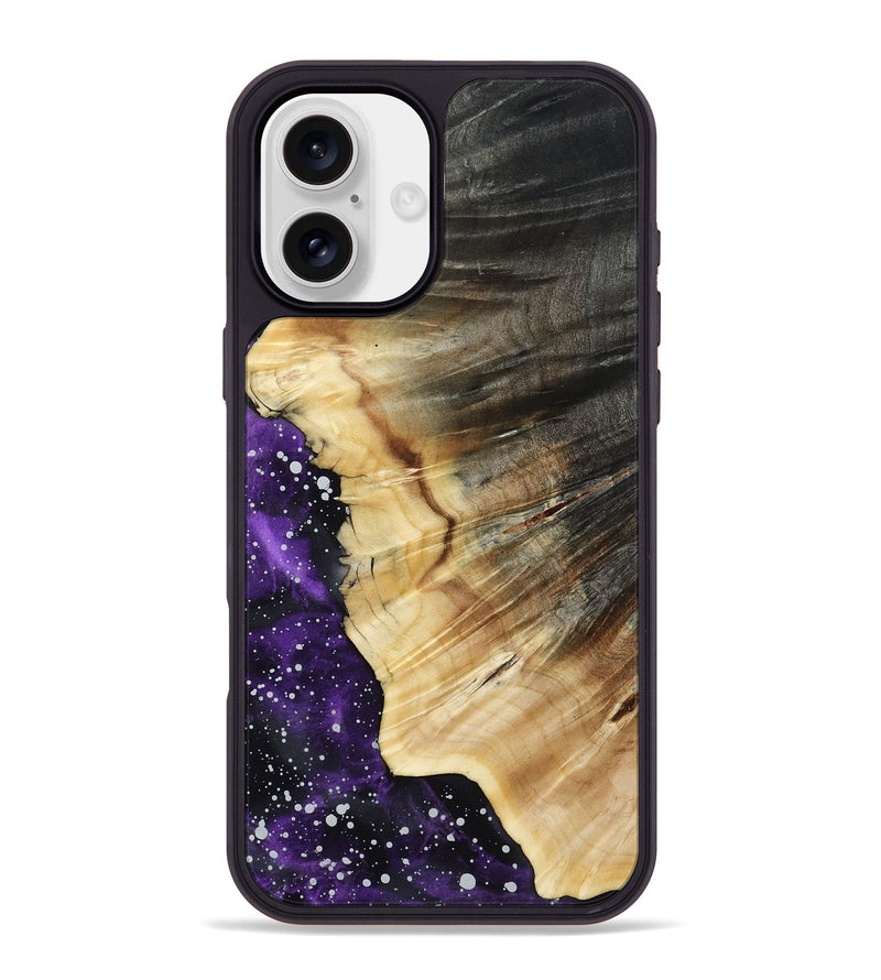 iPhone 16 Plus Wood Phone Case - Kecia (Cosmos, 814102)