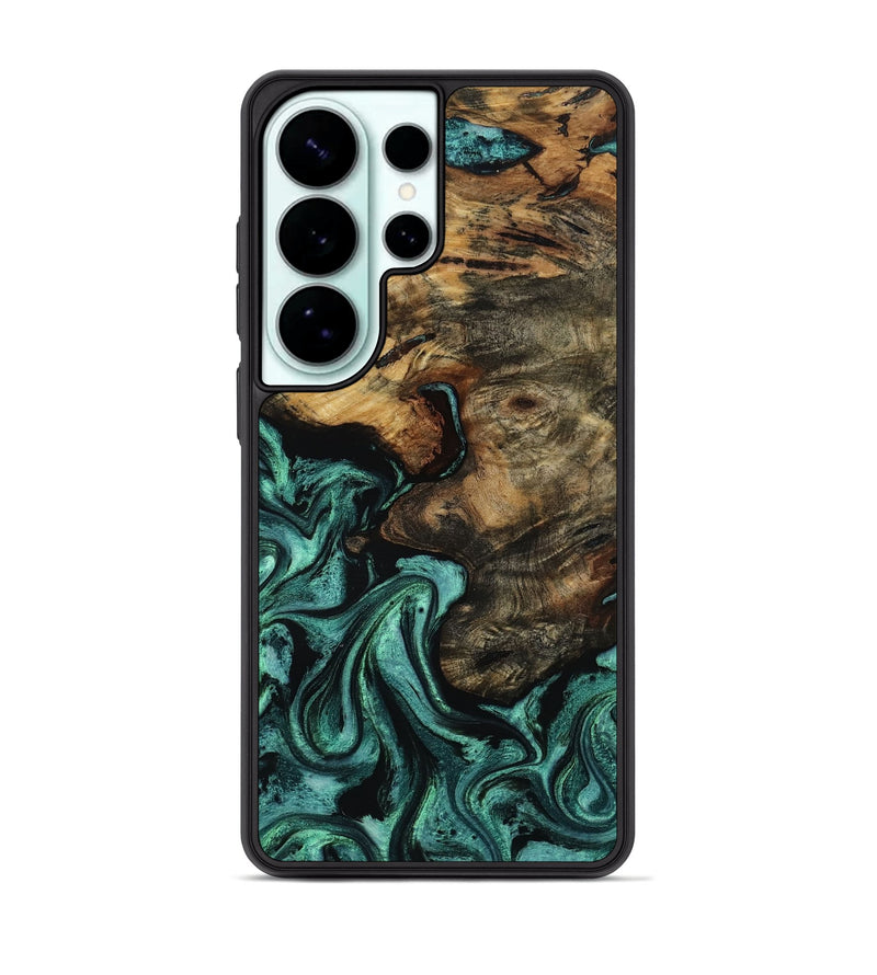 Galaxy S26 Ultra Wood Phone Case - Otho (Green, 814105)