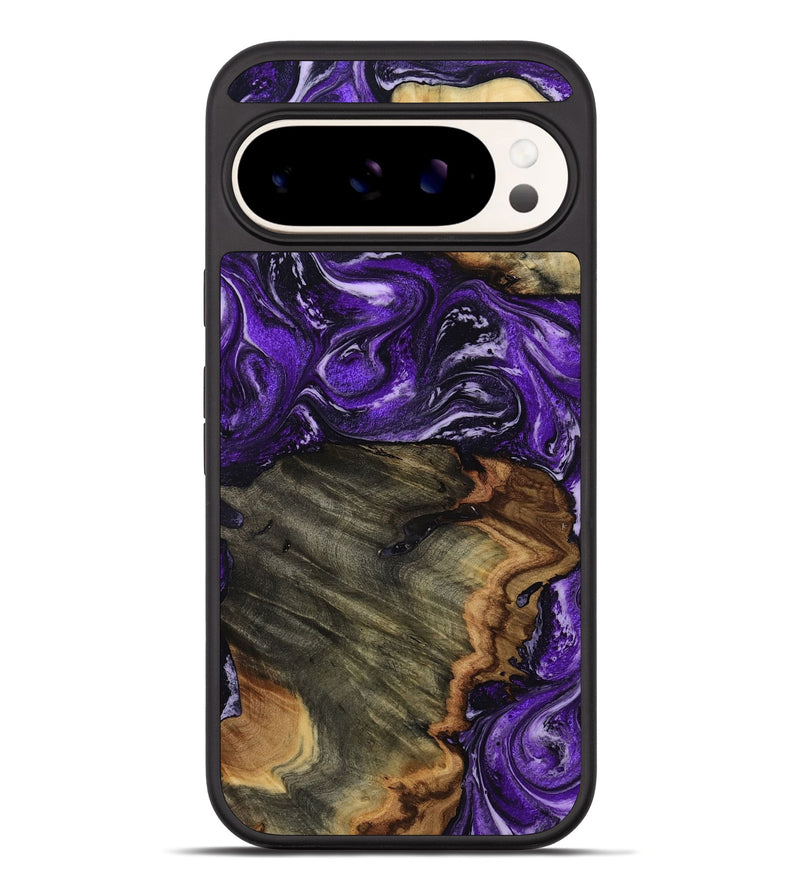 Pixel 10 Pro XL Wood Phone Case - Alison (Purple, 814116)