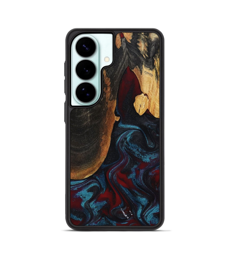 Galaxy S26 Wood Phone Case - Garland (Red, 814119)