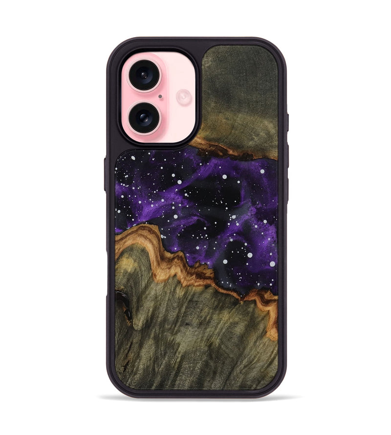 iPhone 16 Wood Phone Case - Ouida (Cosmos, 814129)