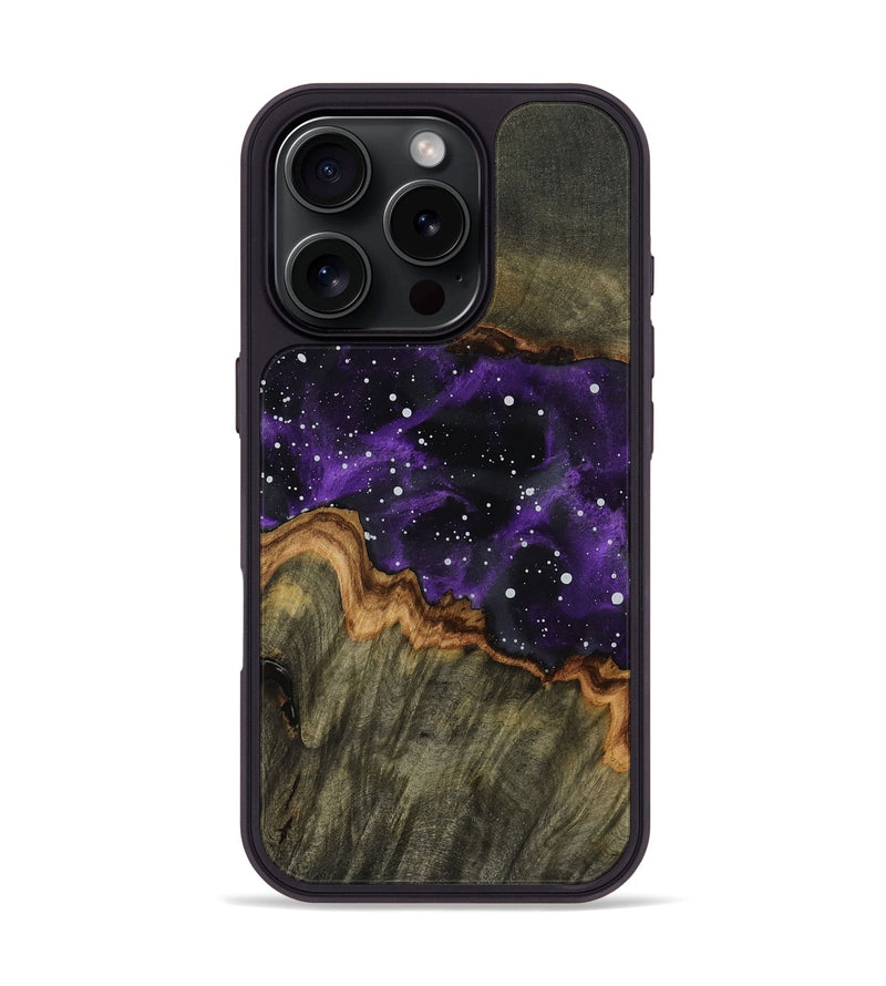 iPhone 16 Pro Wood Phone Case - Ouida (Cosmos, 814129)