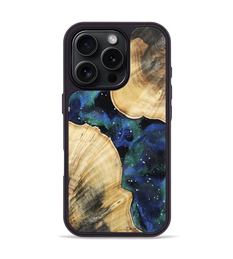 iPhone 16 Pro Wood Phone Case - Kristyn (Cosmos, 814132)
