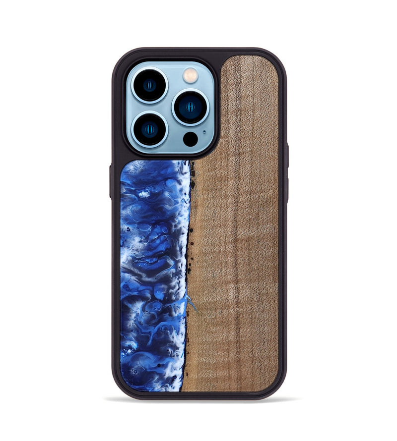 iPhone 14 Pro Wood Phone Case - Evette (Coastal, 814146)