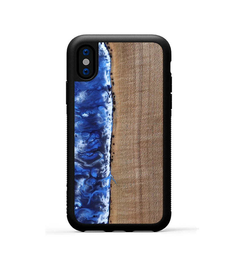 iPhone Xs Wood Phone Case - Evette (Coastal, 814146)