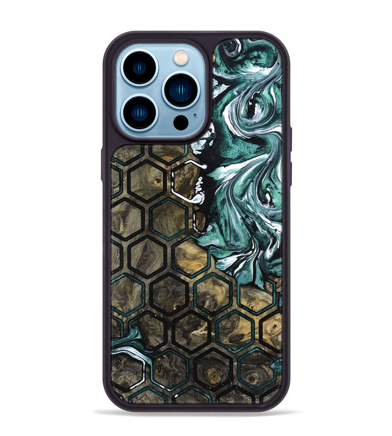 iPhone 14 Pro Max Wood Phone Case - Lawanda (Pattern, 814158)