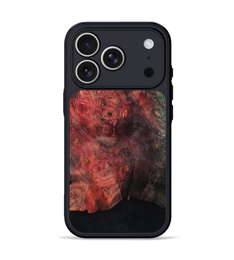 iPhone 17 Pro Wood Phone Case - Emmet (Wood Burl, 814183)