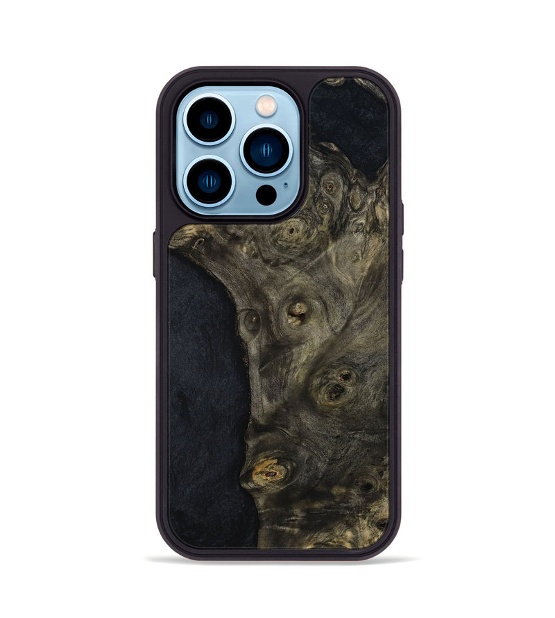 iPhone 14 Pro Wood Phone Case - Kinsley (Wood Burl, 814184)