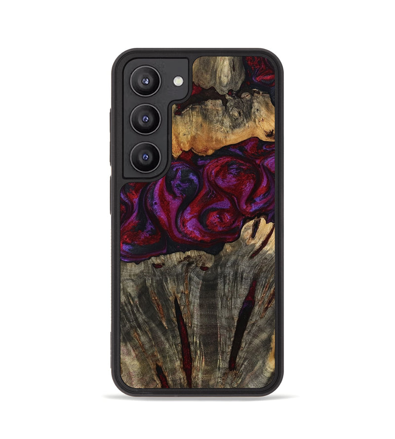 Galaxy S23 Wood Phone Case - Jerrod (Red, 814188)