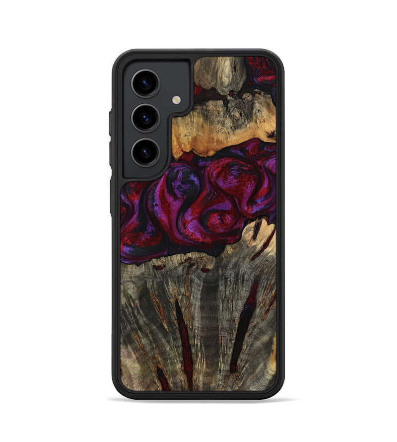 Galaxy S24 Wood Phone Case - Jerrod (Red, 814188)