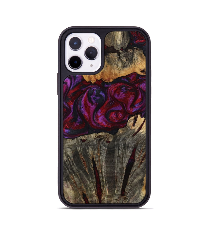 iPhone 11 Pro Wood Phone Case - Jerrod (Red, 814188)