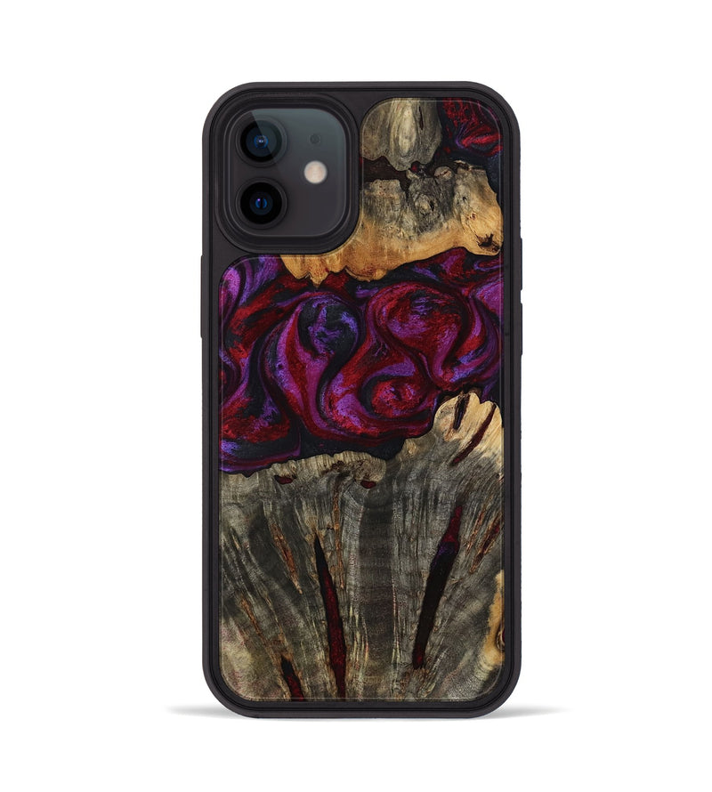 iPhone 12 Wood Phone Case - Jerrod (Red, 814188)