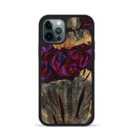 iPhone 12 Pro Wood Phone Case - Jerrod (Red, 814188)