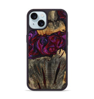 iPhone 15 Wood Phone Case - Jerrod (Red, 814188)
