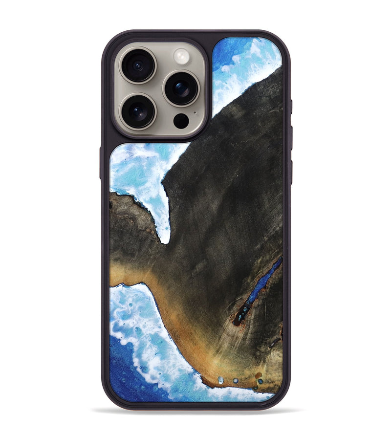 iPhone 15 Pro Max Wood Phone Case - Sadye (Coastal, 814191)