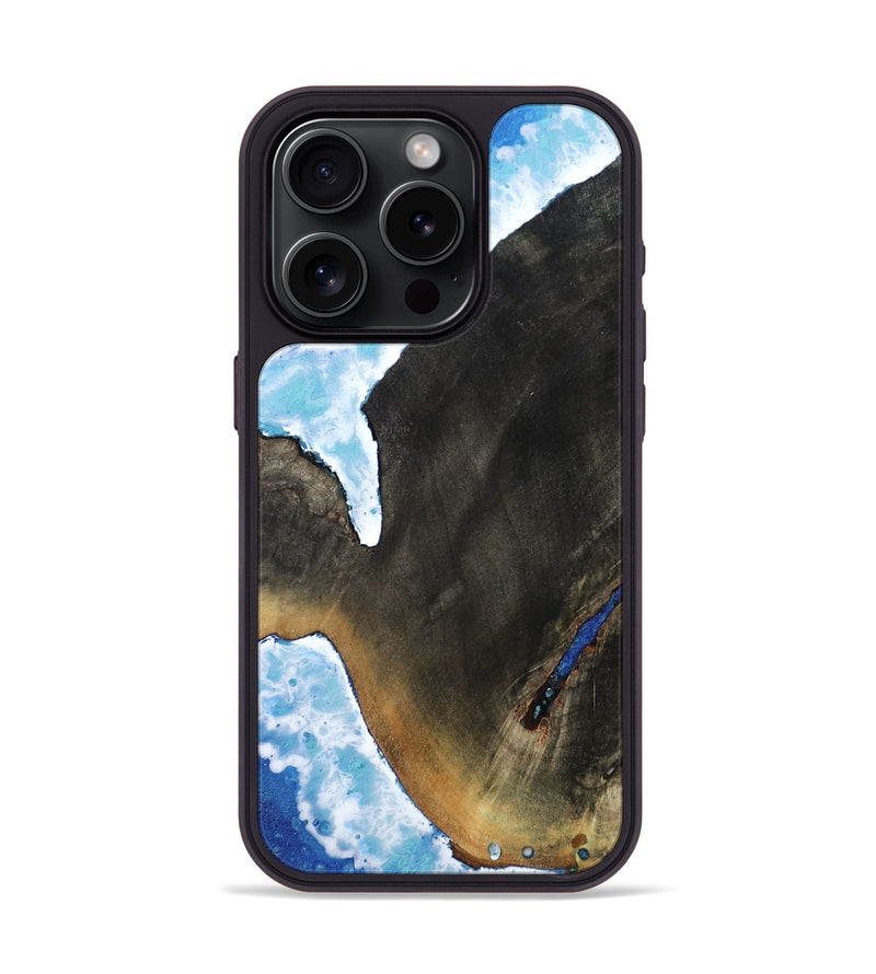 iPhone 15 Pro Wood Phone Case - Sadye (Coastal, 814191)