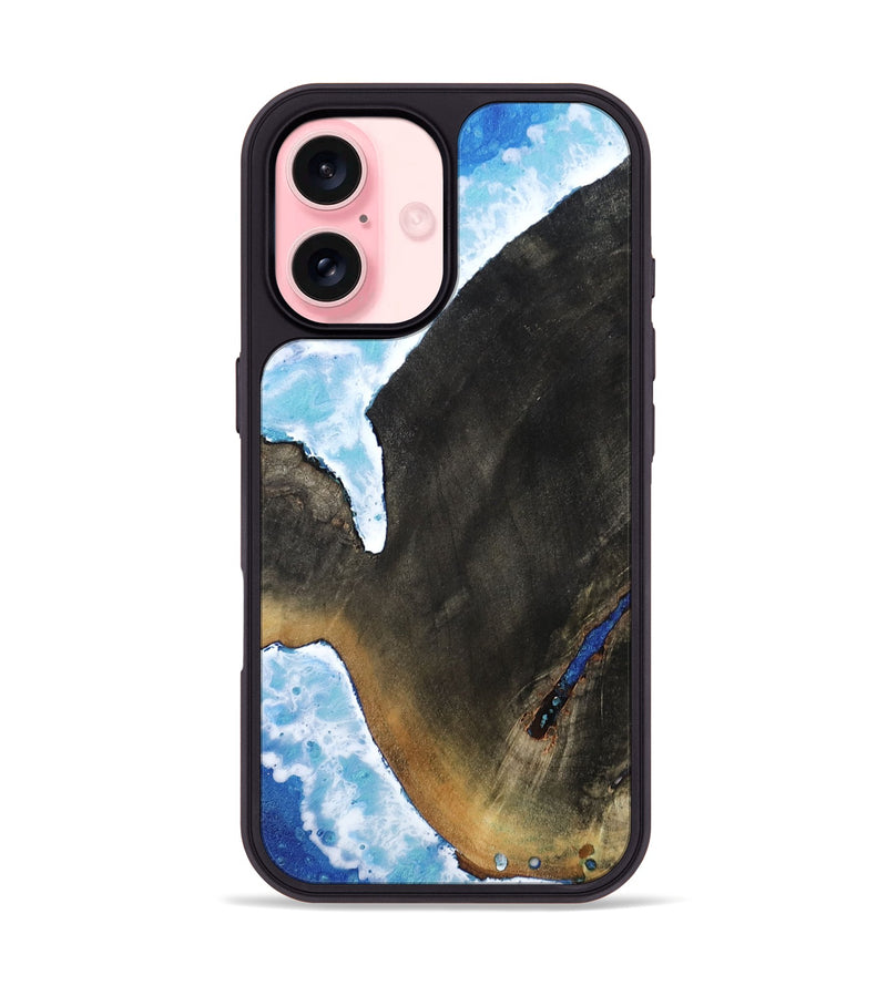 iPhone 16 Wood Phone Case - Sadye (Coastal, 814191)