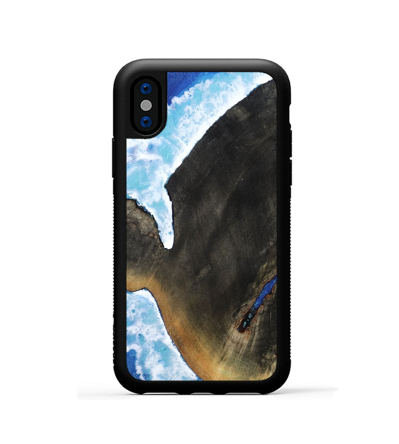 iPhone Xs Wood Phone Case - Sadye (Coastal, 814191)