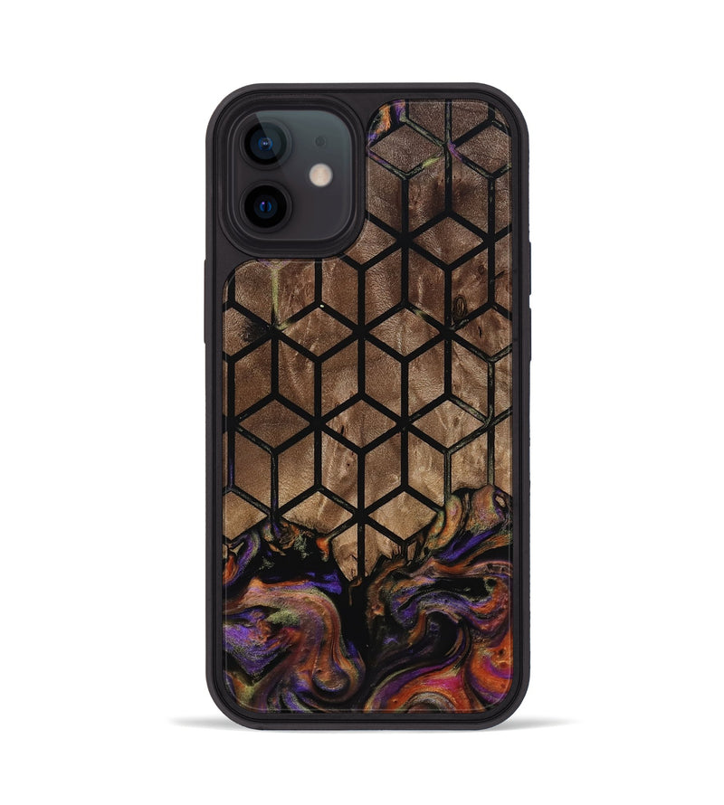 iPhone 12 Wood Phone Case - Derek (Pattern, 814205)